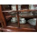 SOLD - Antique Wood Hutch/China Cupboard